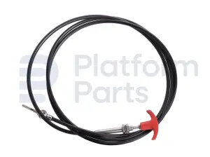 Emergency lowering cable