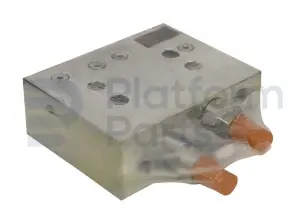 Valve, safety block