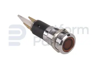 Indicator light, red, 12V