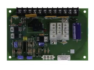 Electronic card, ground control