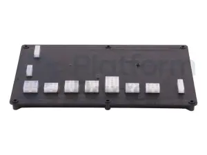 Electronic card, control box