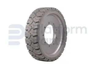 Non-marking wheel, 22x6x17.75