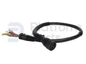 Drive motor, cable