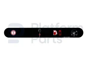 Decal, stop, control box  OEM