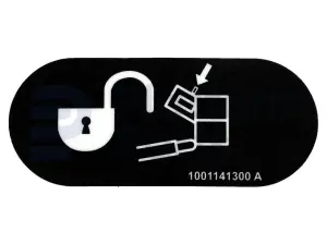 Decal, platform sensor override