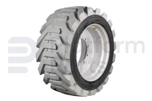 Non-marking tire + rim, foamed, RH