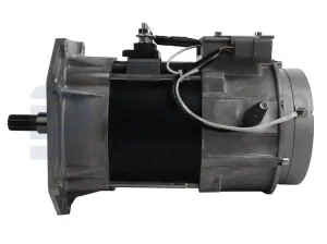 Drive motor, electric