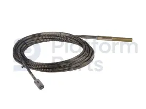 Steel cable, lifting arm 7/16