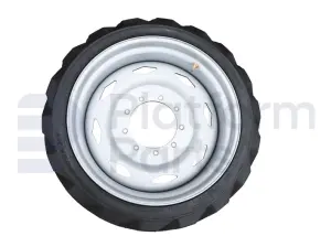 All terrain tire, incl. rim+foam RH