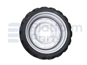 All terrain tire, incl. rim+foam RH