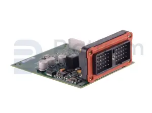 Electronic card, ground control