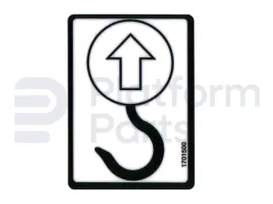Decal, lifting eye