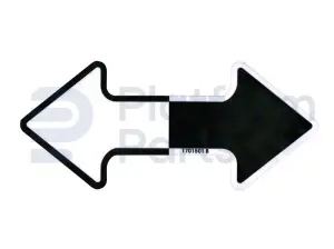Decal, arrow