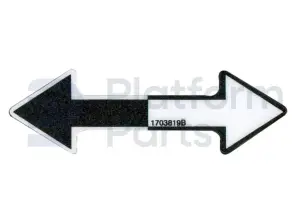 Decal, arrow