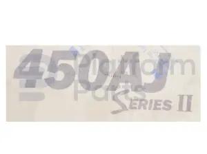 Decal, JLG, model designation 450AJ