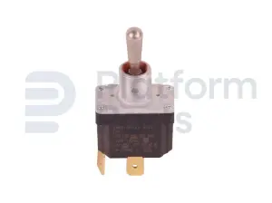 Toggle switch, ON-OFF-NONE, SPST