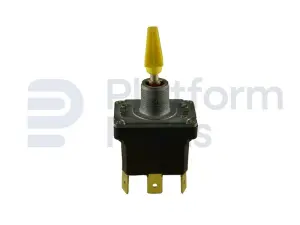 Toggle switch, (ON)-ON-(ON)