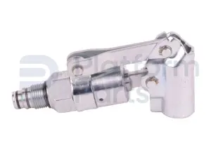 Valve, emergency lowering