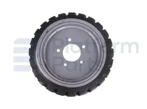 Non-marking wheel, 18X7X12.1/8Tr (N)