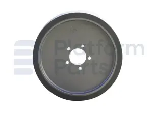 Non-marking wheel 'rear'