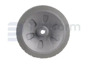 Non-marking rear wheel