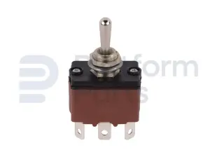 Toggle switch, ON-OFF-ON