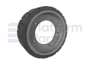 Non-marking wheel