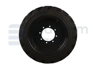 All terrain tire, incl. rim+foam RH