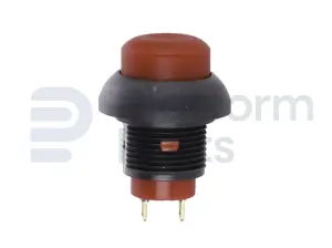 Pulsador, rojo (joystick enable)