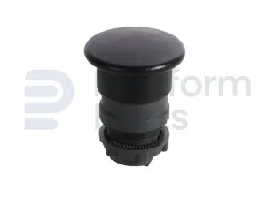 Push button, black