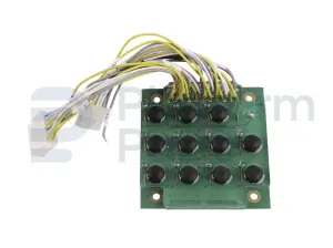 Electronic card, control box
