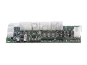 Electronic card, control box