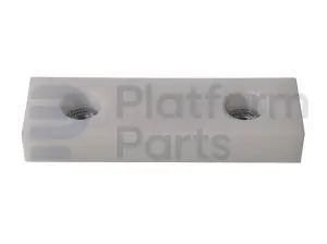 Wear pad 0,5x1,5x0,75"