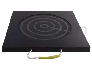 Outrigger pad, 60x60x4, 20T cap
