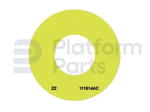 Decal, control box