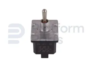 Toggle switch ON-OFF-ON, 4PDT