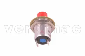 Push button, red (joystick enable)