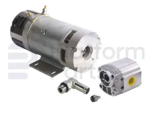 Elektromotor + Pumpe