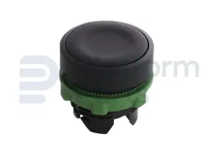 Switch, push button, black