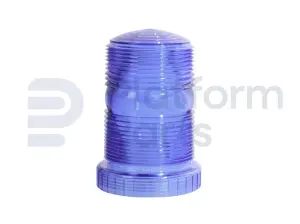 Lens, strobe light 12-110VDC (blue)