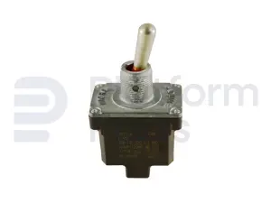 Toggle switch, (ON)-ON, DPDT