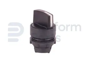 Switch, rotary knob, 3P spring return left or right to center