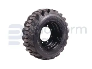 All terrain tire + rim, foamed, RH, 10-16.5 PR10