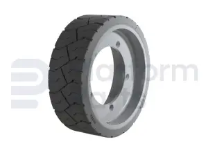 Non-marking wheel