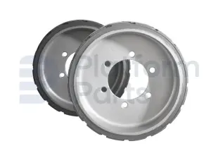 Non-marking wheel 'steering' (set of 2)