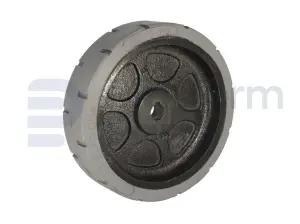 Non-marking wheel 'steer', Upright eq. 505011-000