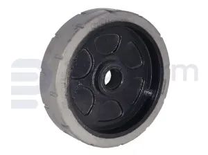 Non-marking wheel 'idler', Upright eq. 505012-000