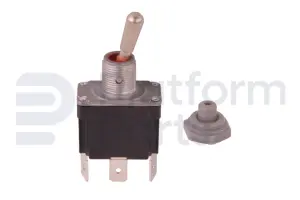Toggle switch, (ON)-ON