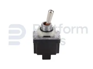 Toggle switch, (ON)-ON, SPDT