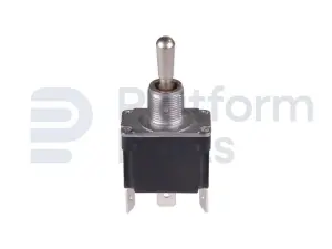 Toggle switch, (ON)-OFF-(ON), SPDT